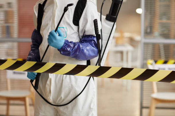 Professional Biohazard Cleanup technician working in Riverdale, GA